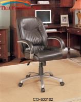 Office Chairs Contemporary Faux Leather Office Task Chair by Coaster Furniture 