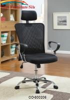 Office Chairs Contemporary Air Mesh Executive Chair by Coaster Furniture 