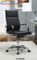 Office Chairs Black High Back Executive Chair by Coaster Furniture 