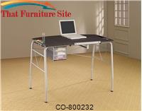 Desks Two-in-One Contemporary Computer &amp; Drafting Desk by Coaster Furniture 