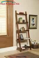 Bookcases Casual Leaning Bookcase by Coaster Furniture 