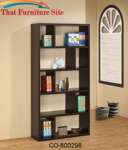 Bookcases Contemporary Bookshelf by Coaster Furniture  | Austin