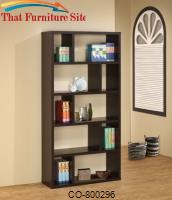 Bookcases Contemporary Bookshelf by Coaster Furniture 