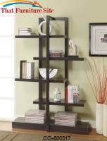 Bookcases Bookshelf with 5 Open Shelves by Coaster Furniture 
