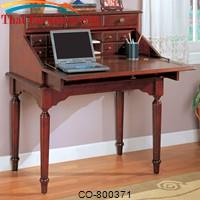 Desks Traditional Secretary Desk by Coaster Furniture 