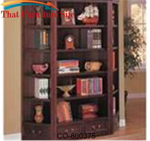 Bookcases Traditional Bookcase by Coaster Furniture  | Austin