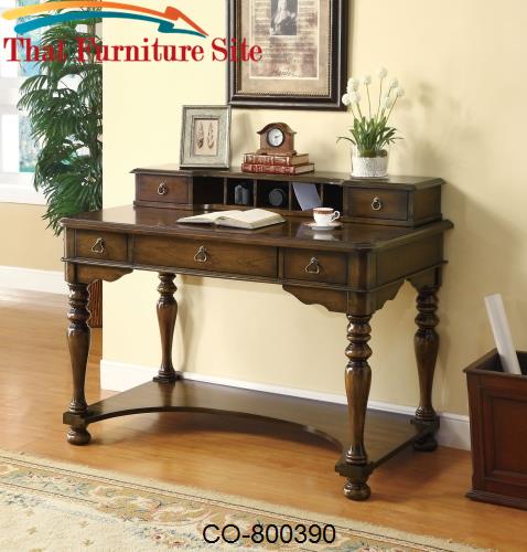 Desks Traditional Desk by Coaster Furniture  | Austin