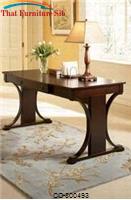 Cresta Transitional Table Desk with Keyboard Drawer by Coaster Furniture 