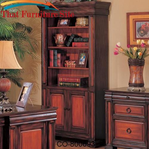 Chomedey Traditional Combination Bookcase by Coaster Furniture  | Aust