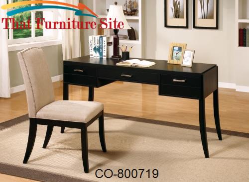 Jamesburg Contemporary Table Desk and Chair Set by Coaster Furniture  