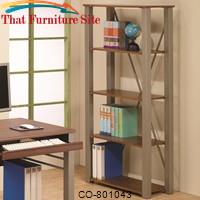 Carmen Open Bookcase with 4 Shelves by Coaster Furniture 