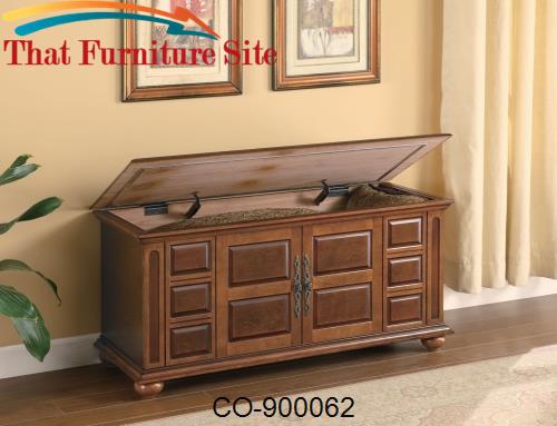  Coaster Furniture Traditional Wood Cedar Chest Bedroom