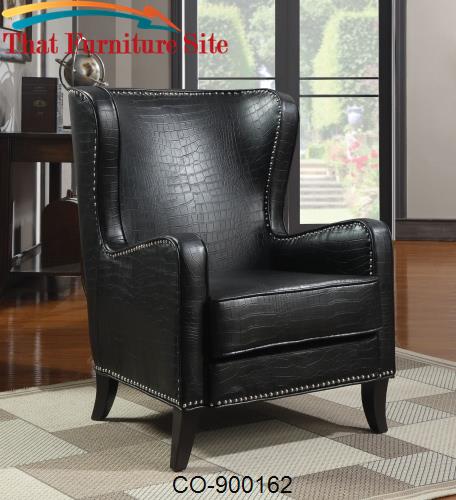 Nailhead Accent Chair by Coaster Furniture  | Austin