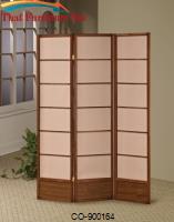 Brown 3 Panel Folding Screen by Coaster Furniture 