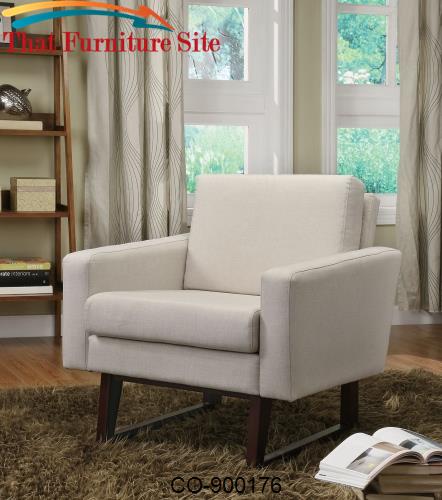 Accent  Chair  Shown in Beige by Coaster Furniture  | Austin