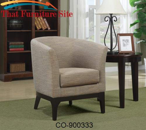 Accent Seating Upholstered Accent Chair by Coaster Furniture  | Austin