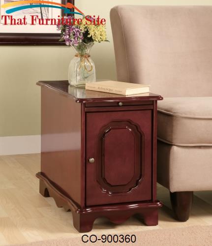 Accent Cabinets Cabinet Side Table by Coaster Furniture  | Austin