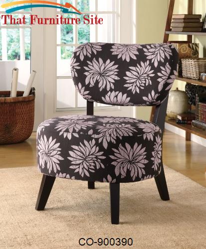 Accent Seating Accent Chair w/ Padded Seat by Coaster Furniture  | Aus