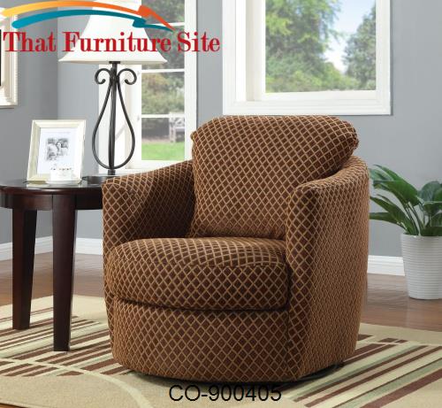 Swivel  Chair (Diamond) by Coaster Furniture  | Austin