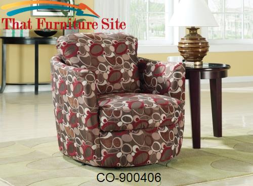 Swivel  Chair (Oblong) by Coaster Furniture  | Austin