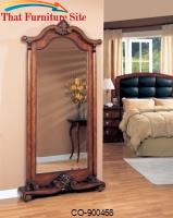 Accent Mirror In Warm Brown by Coaster Furniture 