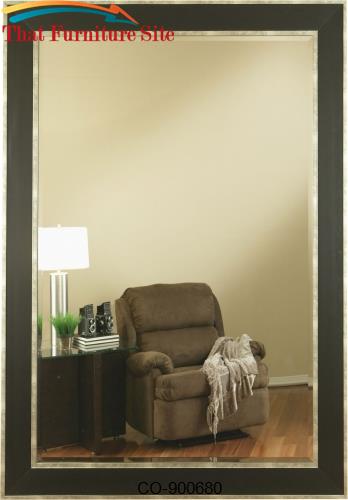 Accent Mirrors Large Scale Mirror by Coaster Furniture  | Austin