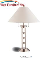 Table Lamps Metal Table Lamp by Coaster Furniture 