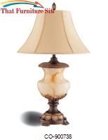 Table Lamps Marble Look Table Lamp by Coaster Furniture 