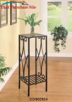 Accent Stands Metal Scroll Square Plant Stand by Coaster Furniture 