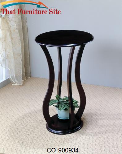 Accent Stands Round Plant Stand Table by Coaster Furniture  | Austin