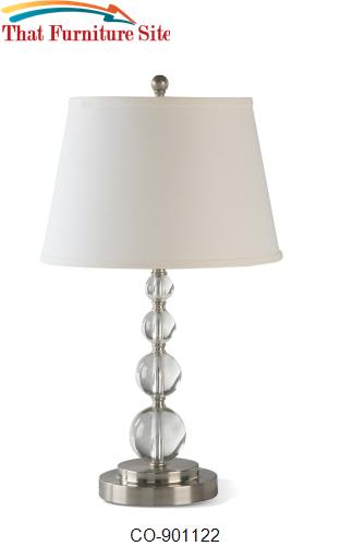 Table Lamps Stacked Glass Look Table Lamp by Coaster Furniture  | Aust
