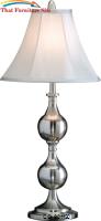 Table Lamps Table Lamp with Fabric Shade by Coaster Furniture 