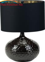 Table Lamps Contemporary Black Table Lamp by Coaster Furniture 