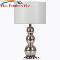 Table Lamps Metallic Finish Table Lamp by Coaster Furniture 