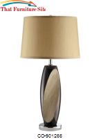 Table Lamps Table Lamp with Linen Shade by Coaster Furniture 