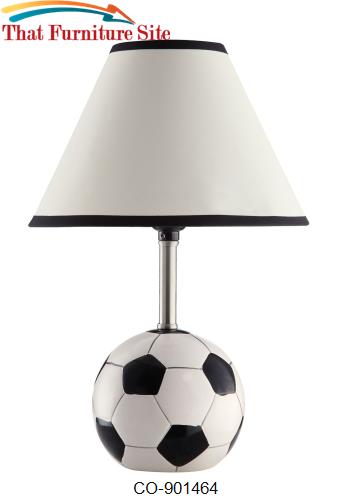 Table Lamps Soccer Table Lamp by Coaster Furniture  | Austin
