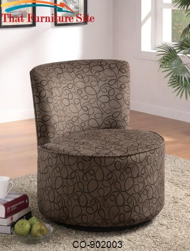 Swivel  Accent  Chair by Coaster Furniture  | Austin