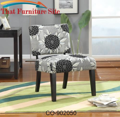 Chair ( Big Flowers ) by Coaster Furniture  | Austin