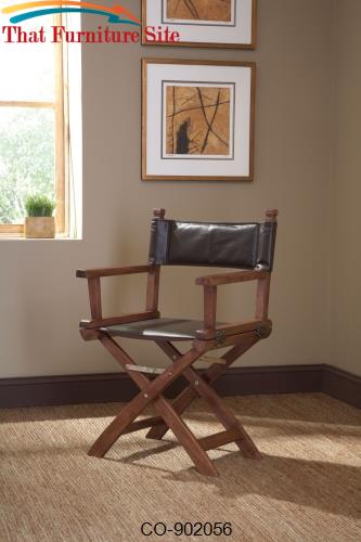 Accent Seating Director&#39;s Chair Accent Chair for Movie Theater Styled 