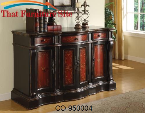 Accent Cabinets Handpainted Accent Cabinet by Coaster Furniture  | Aus