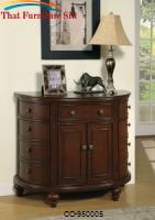 Accent Cabinets Demilune Accent Cabinet by Coaster Furniture 