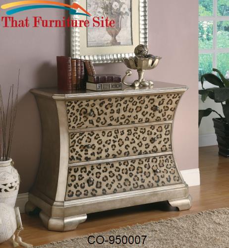 Accent Cabinets Diva Print Accent Cabinet by Coaster Furniture  | Aust
