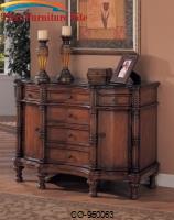 Accent Cabinets Bombe Chest with Six Drawers by Coaster Furniture 