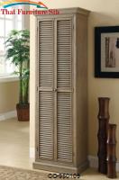 Accent Cabinets Tall Storage Cabinet with Shutter Door Fronts by Coaster Furniture 