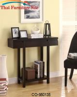 Accent Tables Modern Entry Table with Lower Shelf by Coaster Furniture 