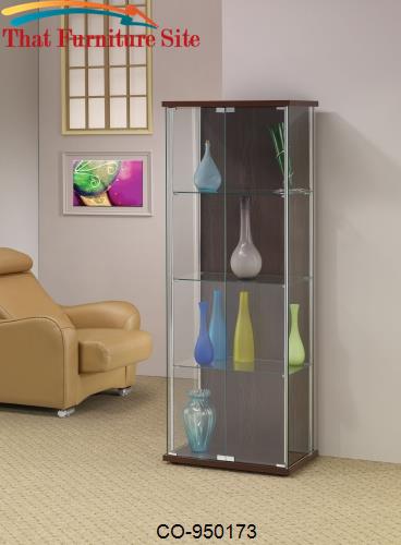 Curio  Cabinet by Coaster Furniture  | Austin