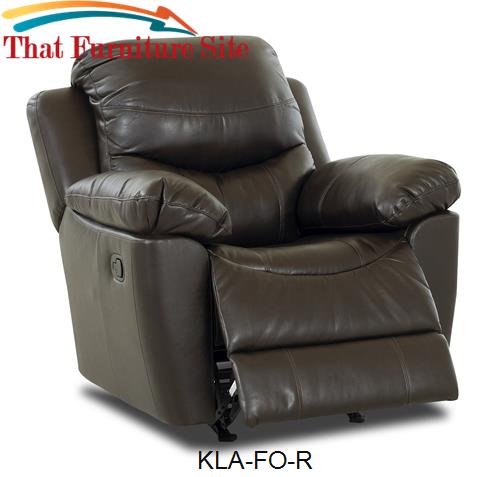 Fossil Leather Recliner by Pfc Furniture Industries  | Austin