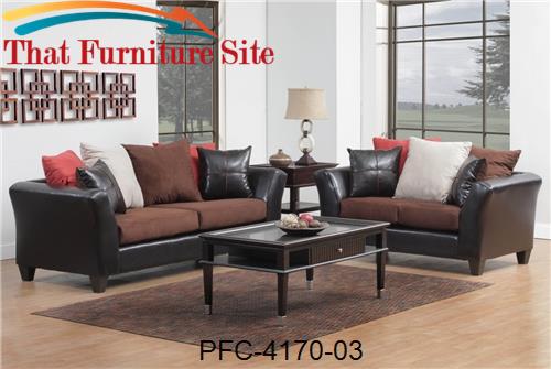 JeffersonExp/ Multi Color Sofa by Pfc Furniture Industries  | Austin