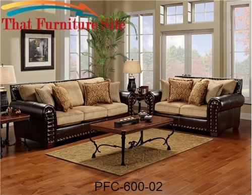 Tingo Marino Combo Love Seat by Pfc Furniture Industries  | Austin