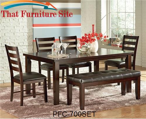 Sao Paulo Table With 4 Chairs by Pfc Furniture Industries  | Austin